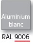 Encadrement aluminium clair 115