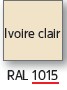 Encadrement Ivoire clair 2 RAL 1015 ** 2