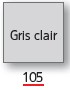 Gris clair n° 105